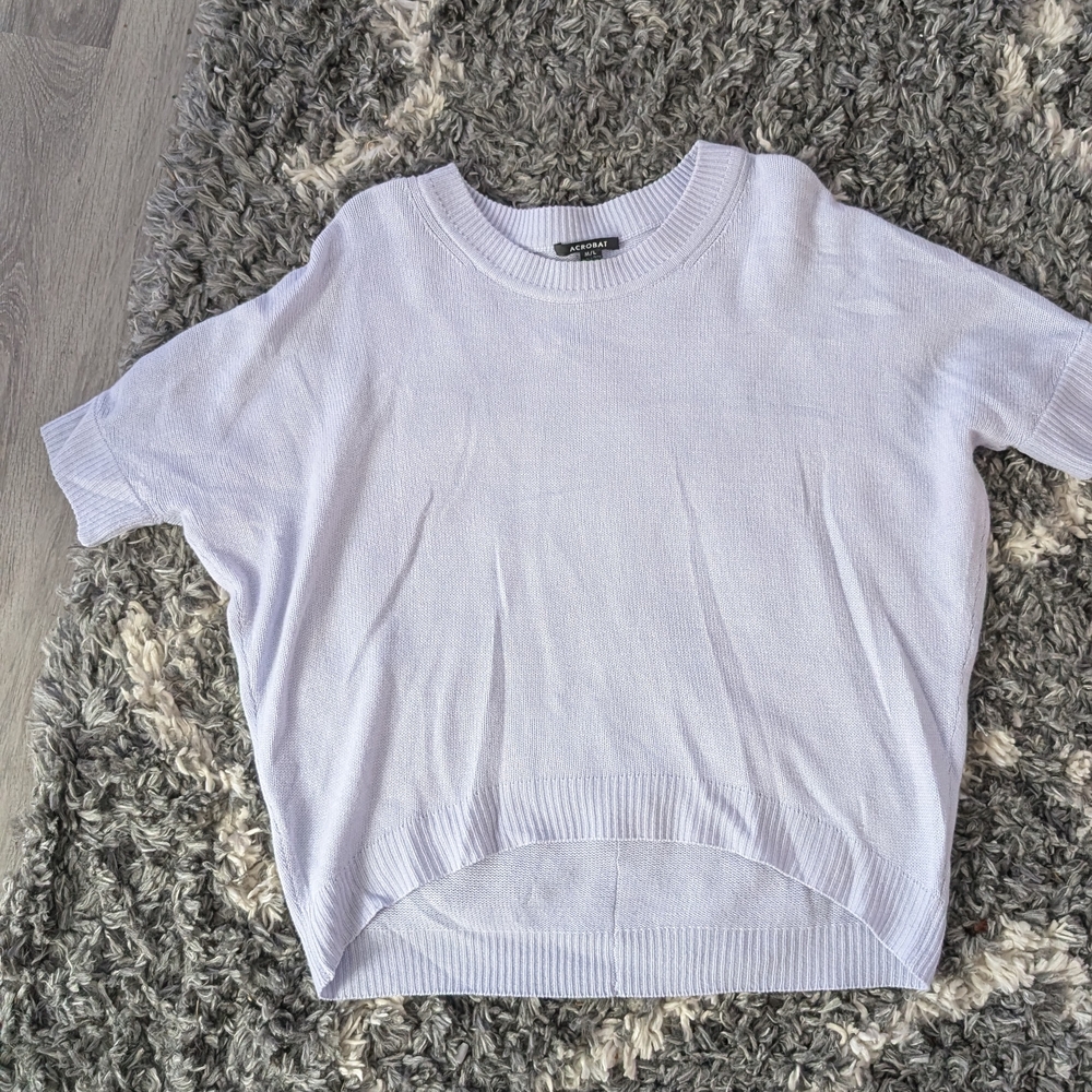 Acrobat Lavender Knit Top